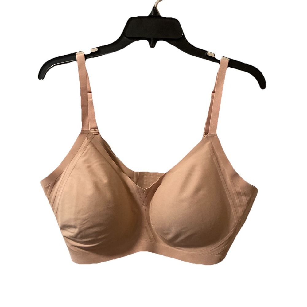Honeylove Bra Silhouette‎ Sand Beige Wireless Size 3X Comfort NWOT - Picture 3 of 8